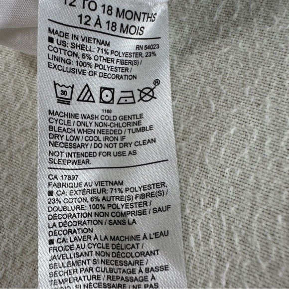 Janie and Jack Boucle Pastel Girl's Shorts Sz 12-18 Mo - Picture 5 of 11